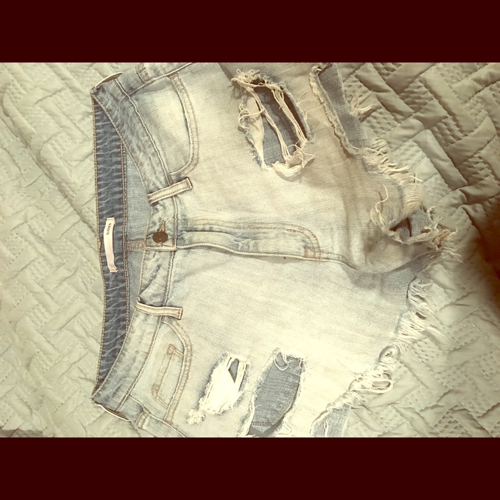 Festival jean shorts